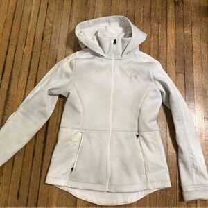 Under Armour Light Gray Hooded Jacket